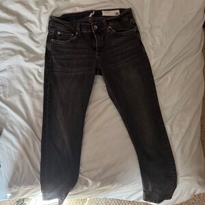 rag & bone Dark Gray Skinny Jeans